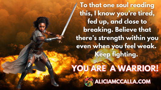 Badass Affirmation of the Week: I AM A WARRIOR!