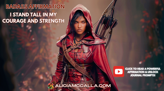 Red Riding Hood Fractured Fairytale featuring a Brown Skinned Woman