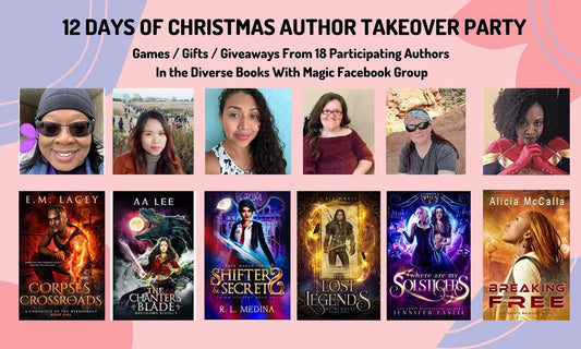 Win a Fairy Face Mask During the 12 Days of Christmas Author Takeover Party