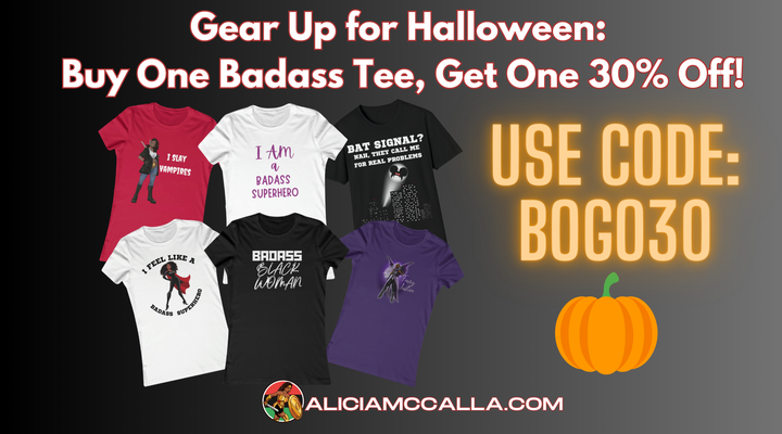 Gear Up for Halloween: Buy One Badass Tee, Get One 30% Off!