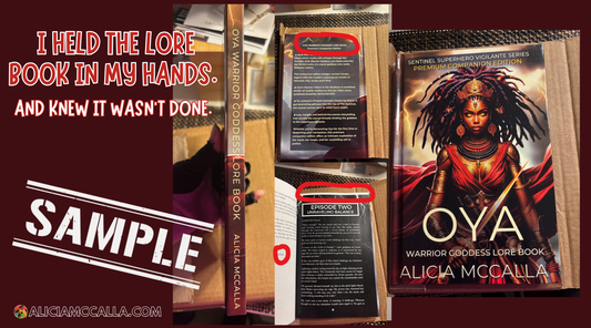 Oya Warrior Goddess Lore Book Sample