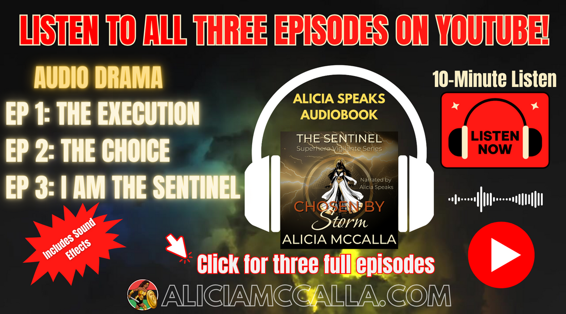 Audio Drama of Chosen By Storm in Three Episodes on YouTube Read By Alicia Speaks