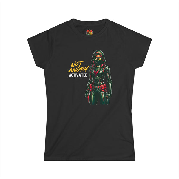 Street Justice Vigilante | Adult Women's Softstyle Tee | Black Women Vigilante Collection Street Justice Vigilante | Adult Women's Softstyle Tee | Black Women Vigilante Collection