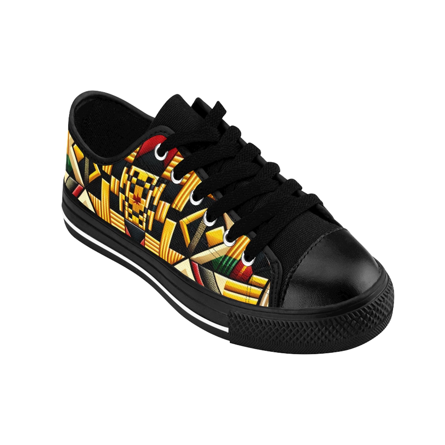 AFROFUTURISTIC KENTE SUPERHERO | Women's Sneakers | BLACK HISTORY 365 COLLECTION