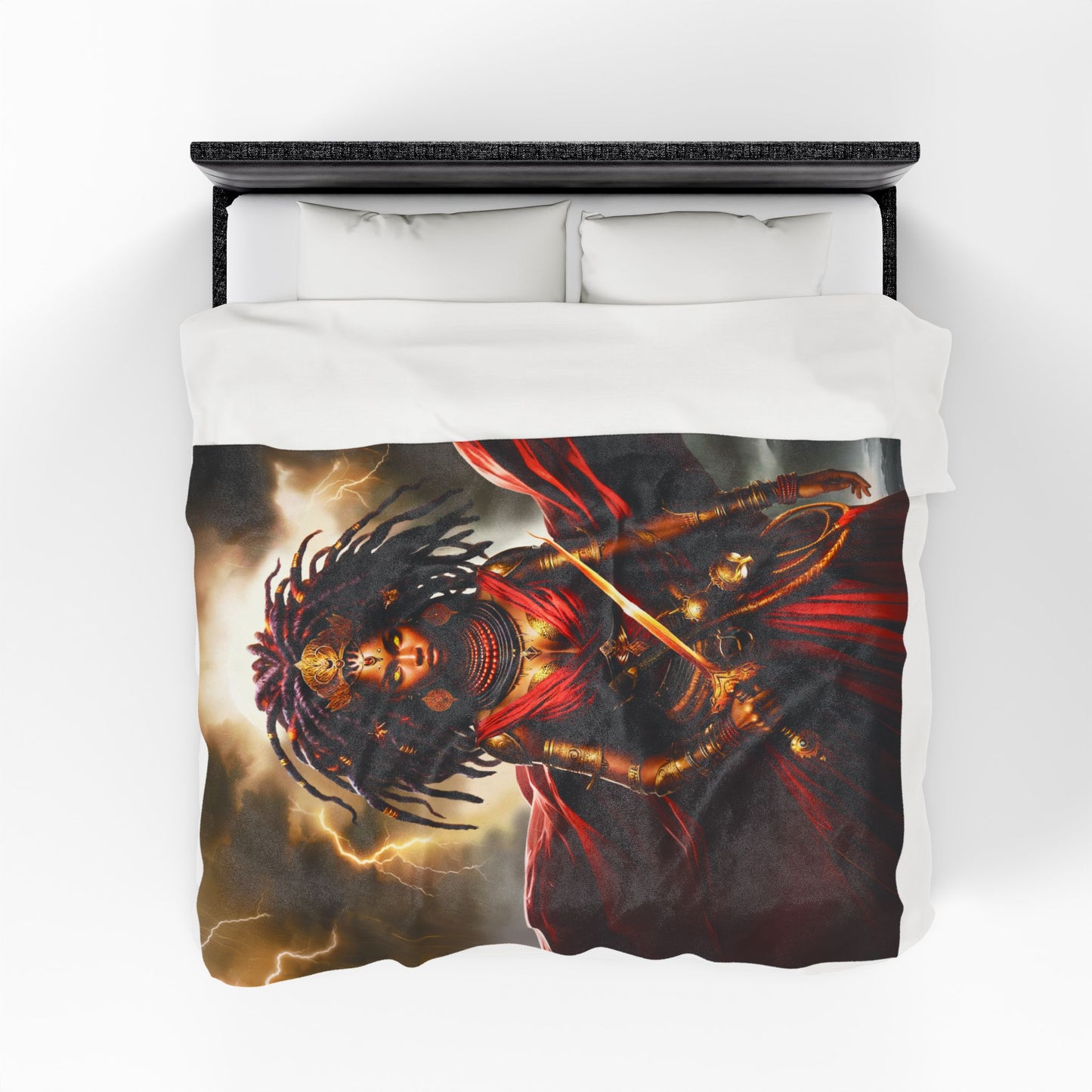 OYA WARRIOR GODDESS | Velveteen Reading Blanket
