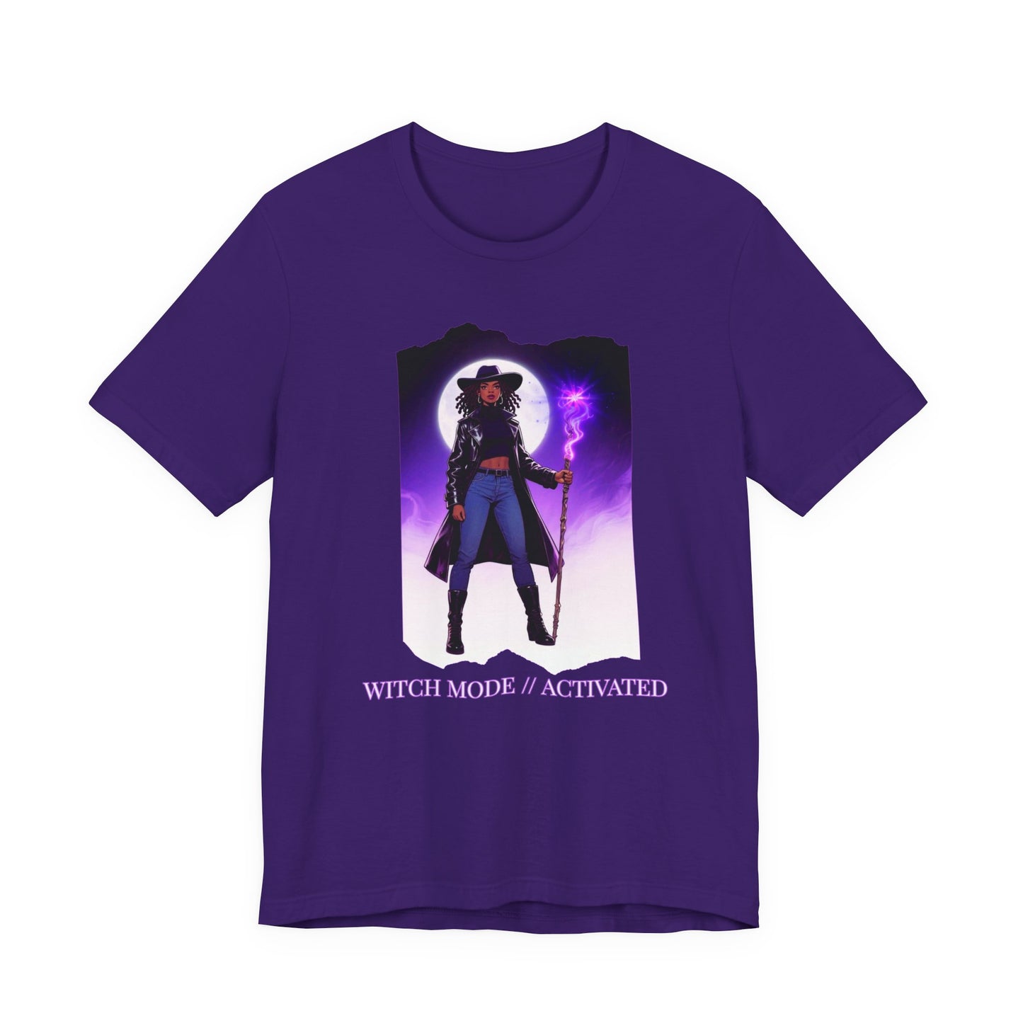 WITCH MODE // ACTIVATED | Sorceress Witch Graphic Tee for Bold Women, Everyday Magic & Power Style