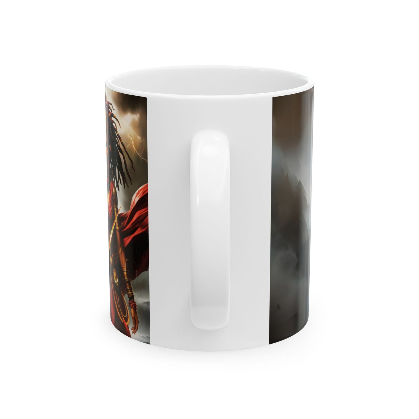 OYA IN TRADITIONAL COLORS | Ceramic Mug, (11oz, 15oz) | SENTINEL SUPERHERO VIGILANTE COLLECTION