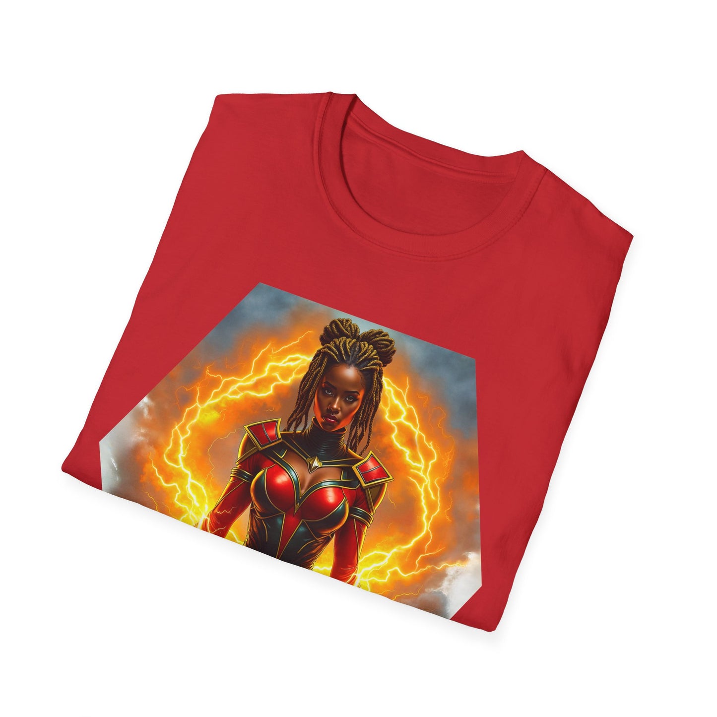 Fire Goddess | Adult Unisex Softstyle T-Shirt | Warrior Goddess Fashion