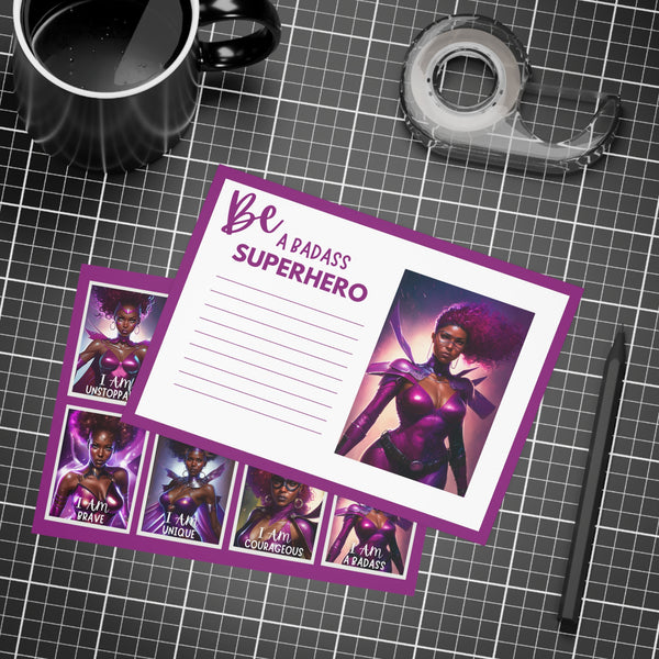 I AM A SUPERHERO | Inspirational Postcard Bundles (envelopes included) | Affirmations Accessories I AM A SUPERHERO | Inspirational Postcard Bundles (envelopes included) | Affirmations Accessories