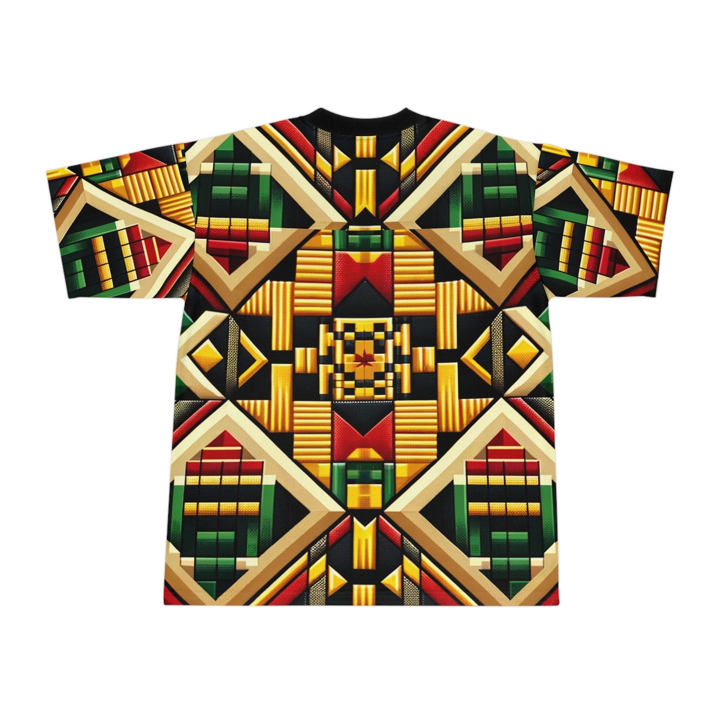 AFROFUTURISTIC KENTE SUPERHERO | Adult Unisex Athleisure Shirt | BLACK HISTORY 365 COLLECTION