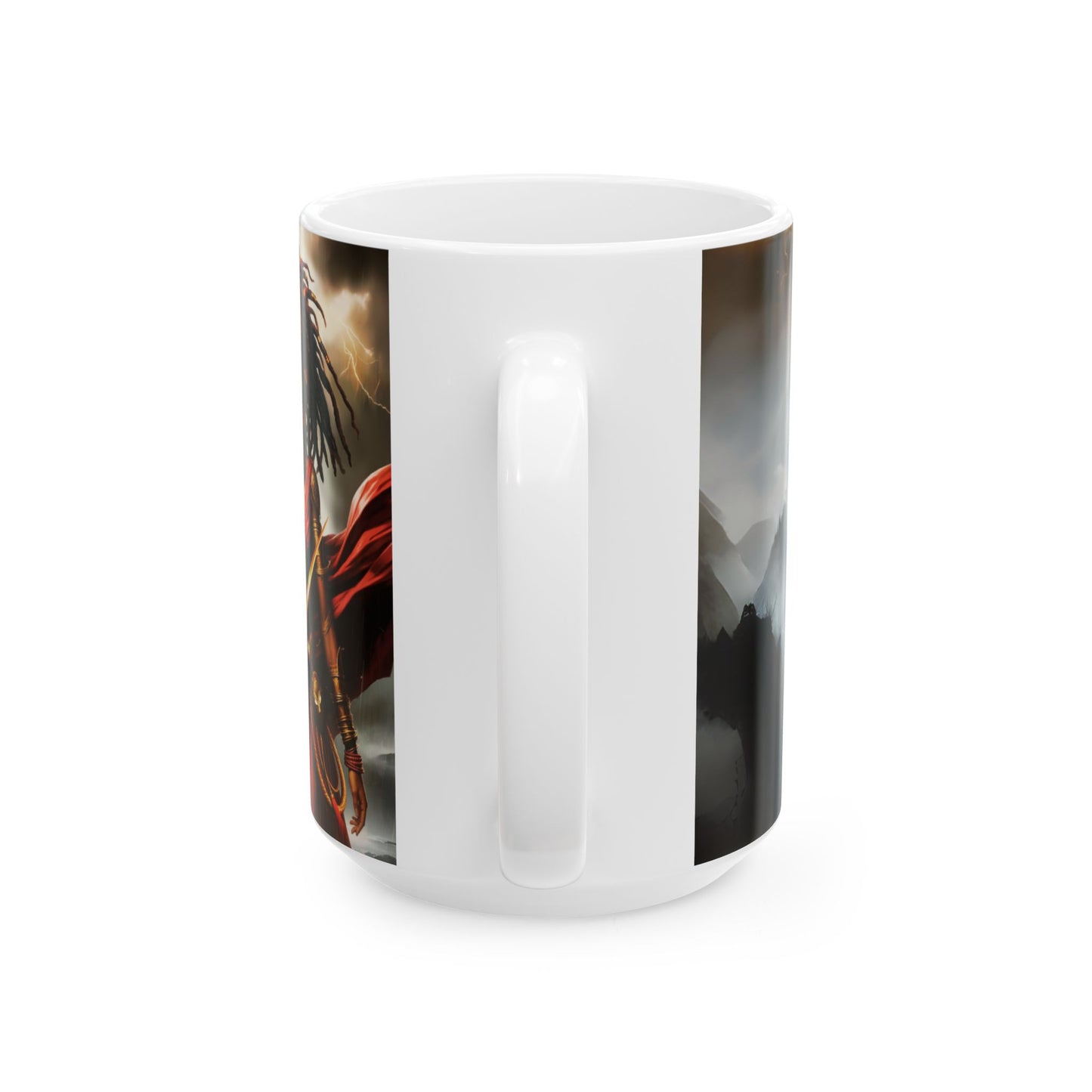 OYA IN TRADITIONAL COLORS | Ceramic Mug, (11oz, 15oz) | SENTINEL SUPERHERO VIGILANTE COLLECTION