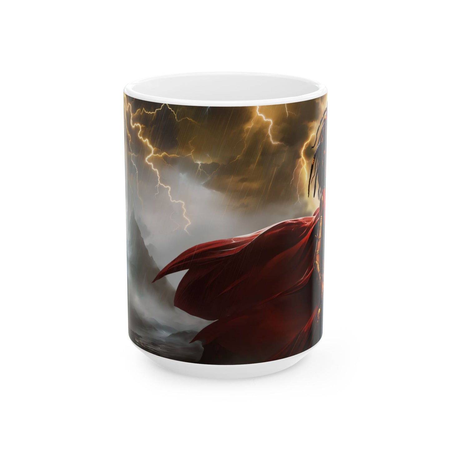 OYA IN TRADITIONAL COLORS | Ceramic Mug, (11oz, 15oz) | SENTINEL SUPERHERO VIGILANTE COLLECTION