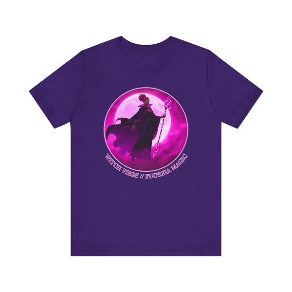 Fuchsia Magic T-Shirt | Witchcore Aesthetic Tee for Everyday Power | Black Woman Magic Fuchsia Magic T-Shirt | Witchcore Aesthetic Tee for Everyday Power | Black Woman Magic