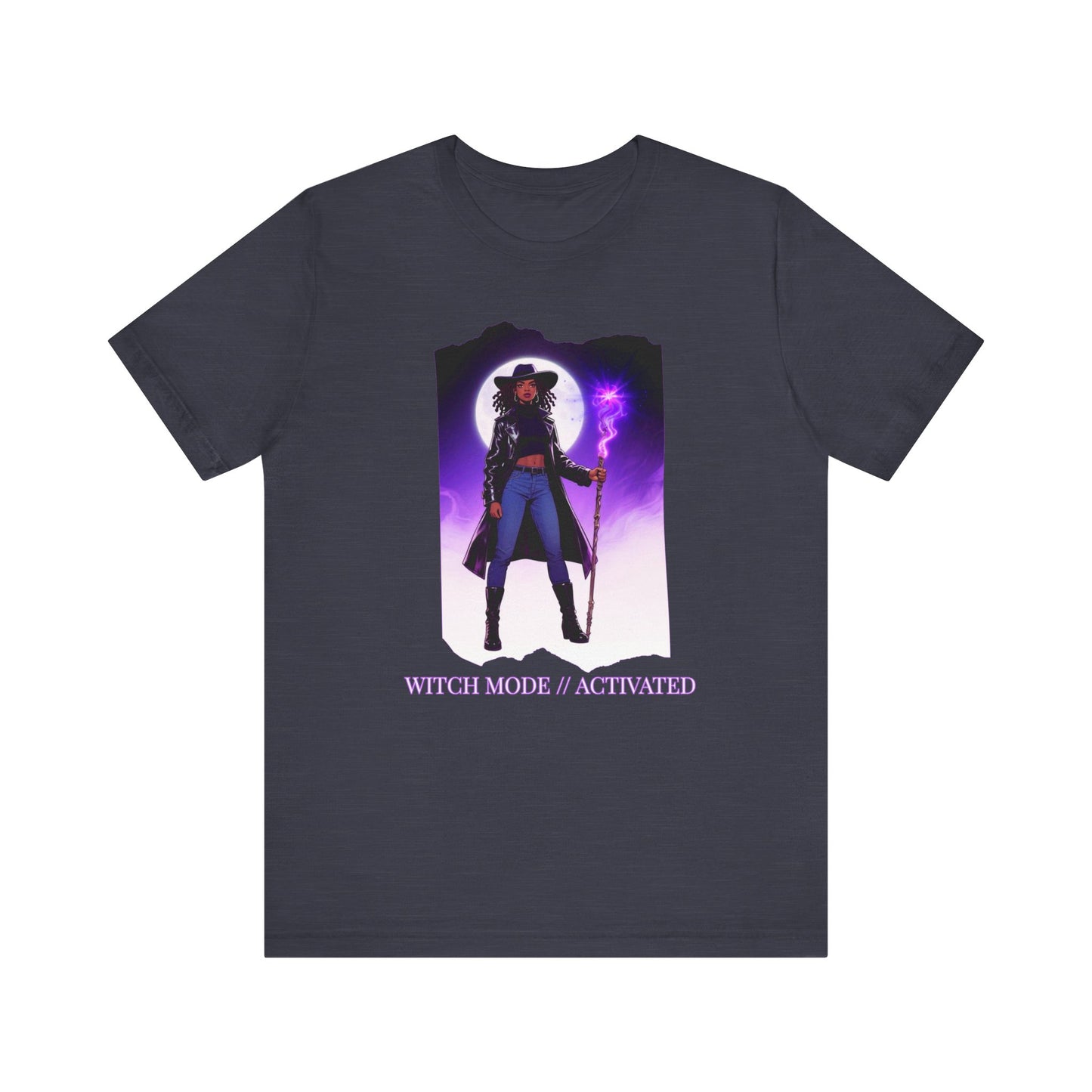 WITCH MODE // ACTIVATED | Sorceress Witch Graphic Tee for Bold Women, Everyday Magic & Power Style