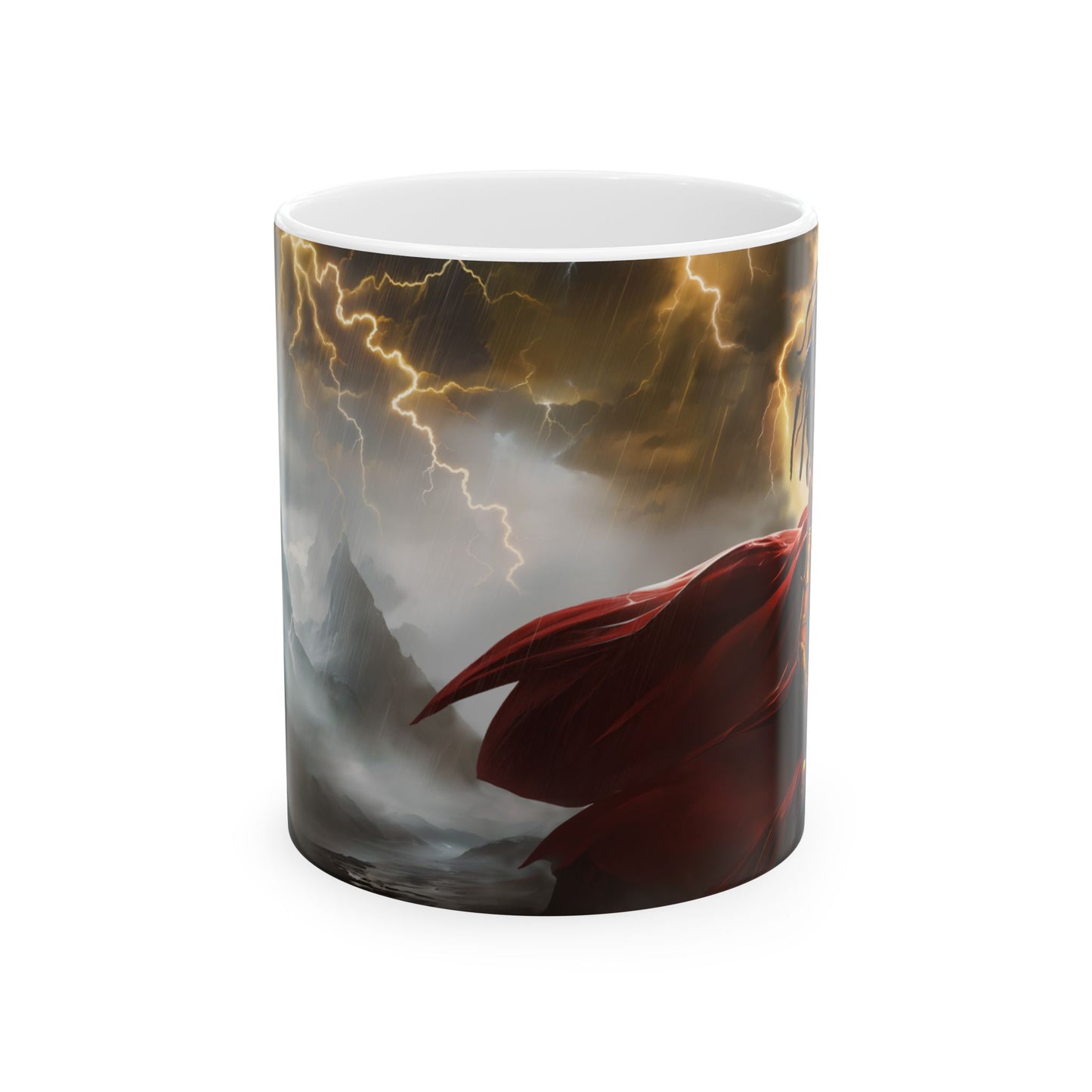 OYA IN TRADITIONAL COLORS | Ceramic Mug, (11oz, 15oz) | SENTINEL SUPERHERO VIGILANTE COLLECTION