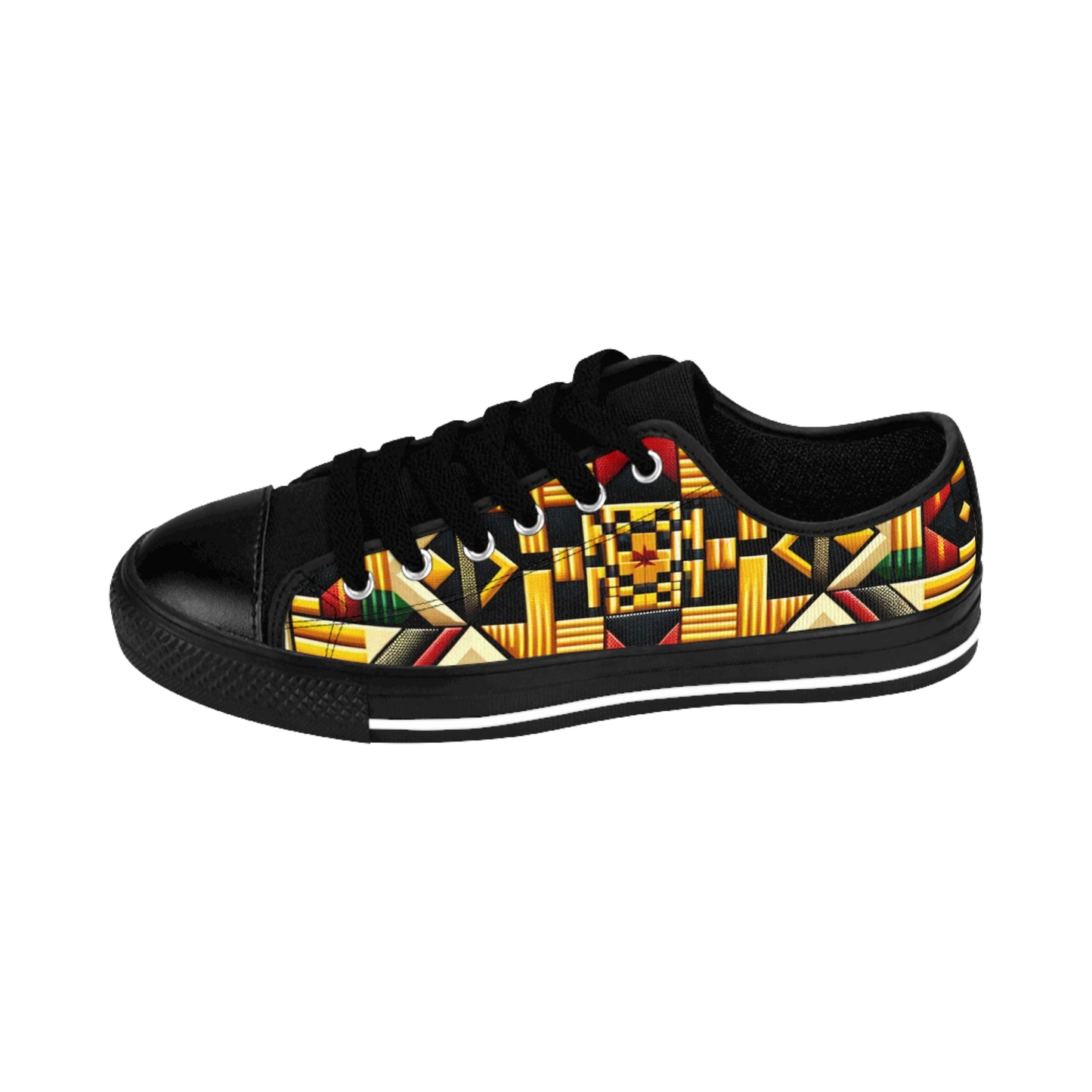 AFROFUTURISTIC KENTE SUPERHERO | Women's Sneakers | BLACK HISTORY 365 COLLECTION