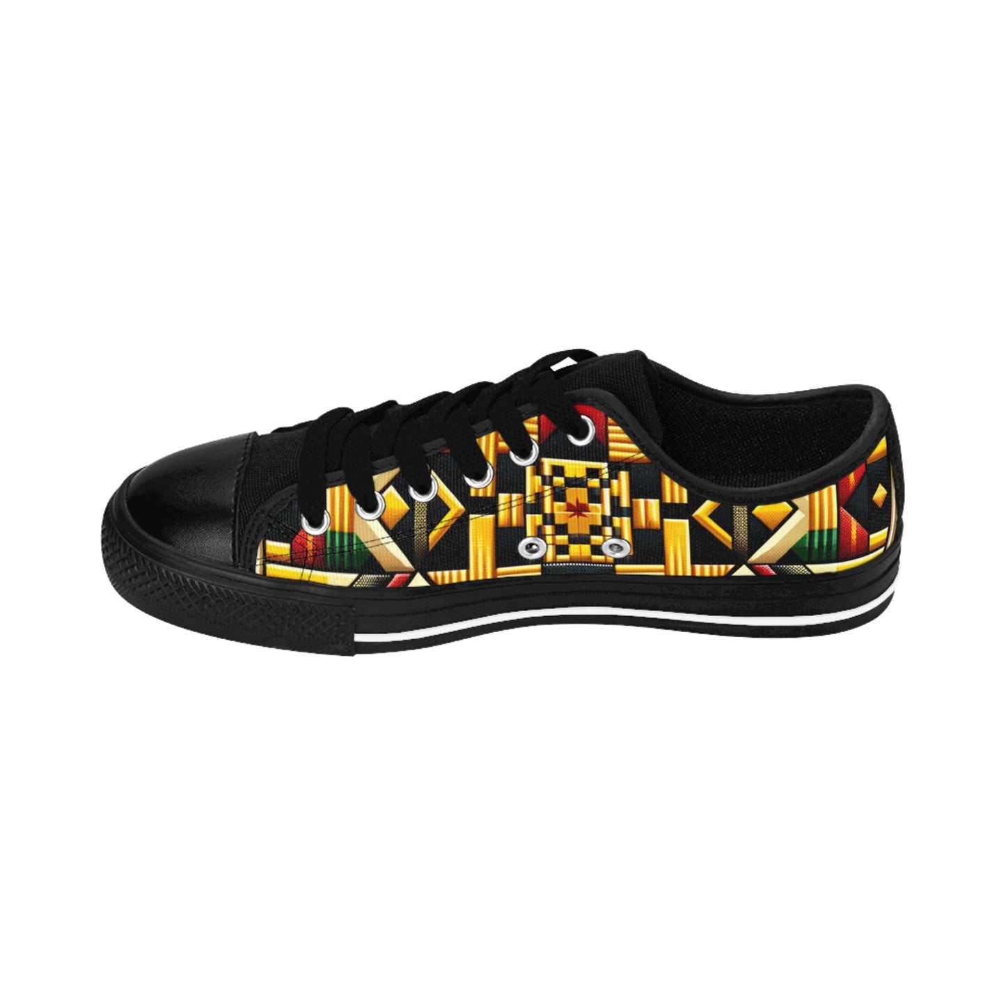 AFROFUTURISTIC KENTE SUPERHERO | Women's Sneakers | BLACK HISTORY 365 COLLECTION