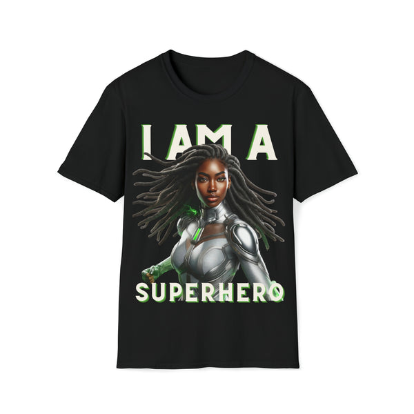 THE SILVER SOLDIER "I AM A SUPERHERO" |  Adult Unisex Softstyle T-Shirt | Superhero Fashion THE SILVER SOLDIER "I AM A SUPERHERO" |  Adult Unisex Softstyle T-Shirt | Superhero Fashion