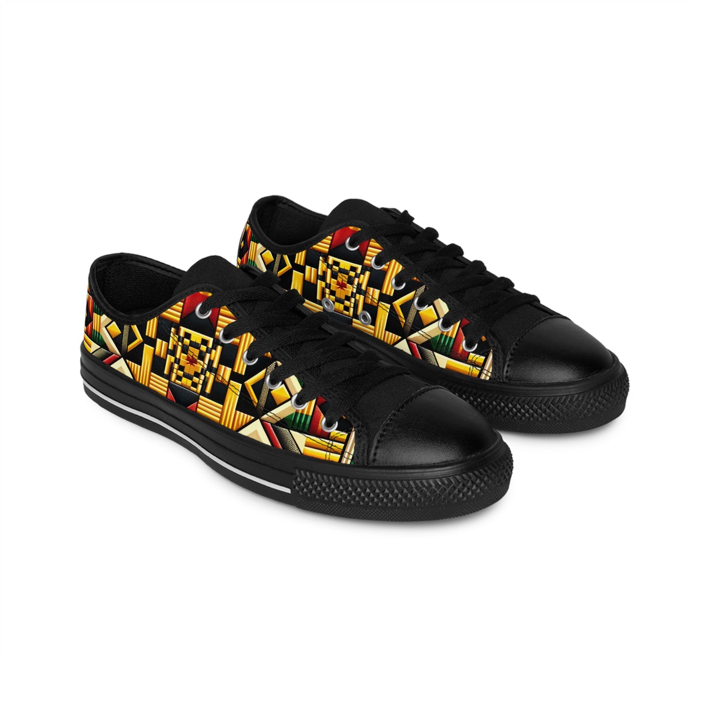 AFROFUTURISTIC KENTE SUPERHERO | Women's Sneakers | BLACK HISTORY 365 COLLECTION