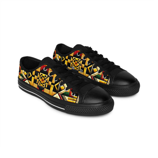 AFROFUTURISTIC KENTE SUPERHERO | Women's Sneakers | BLACK HISTORY 365 COLLECTION