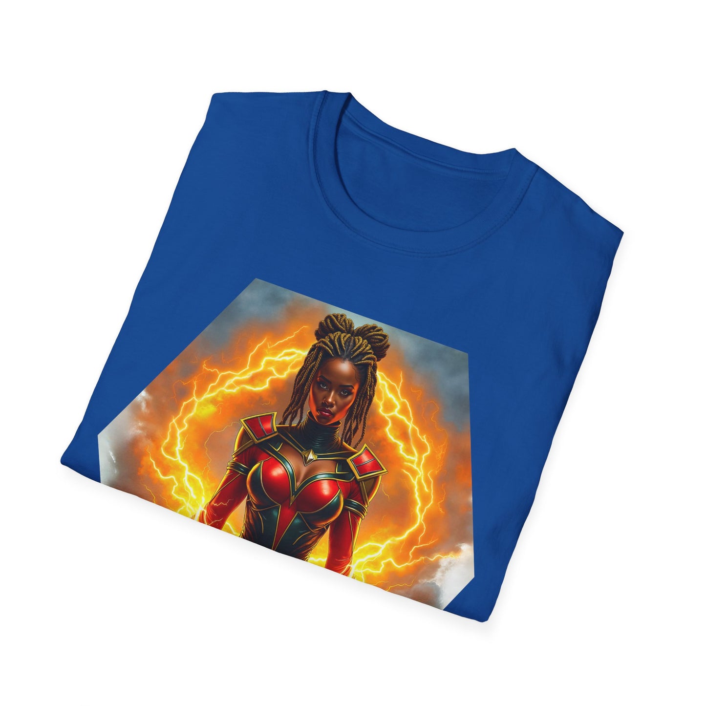 Fire Goddess | Adult Unisex Softstyle T-Shirt | Warrior Goddess Fashion