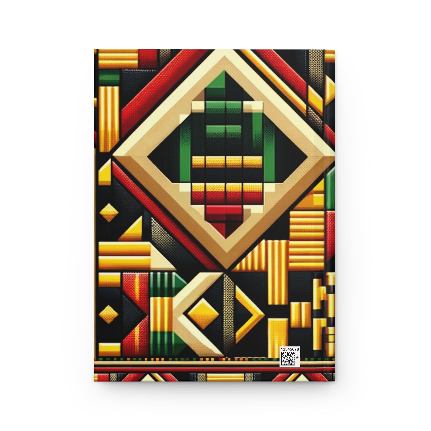 AFROFUTURISTIC KENTE SUPERHERO | Hardcover Journal Matte | BLACK HISTORY 365 COLLECTION