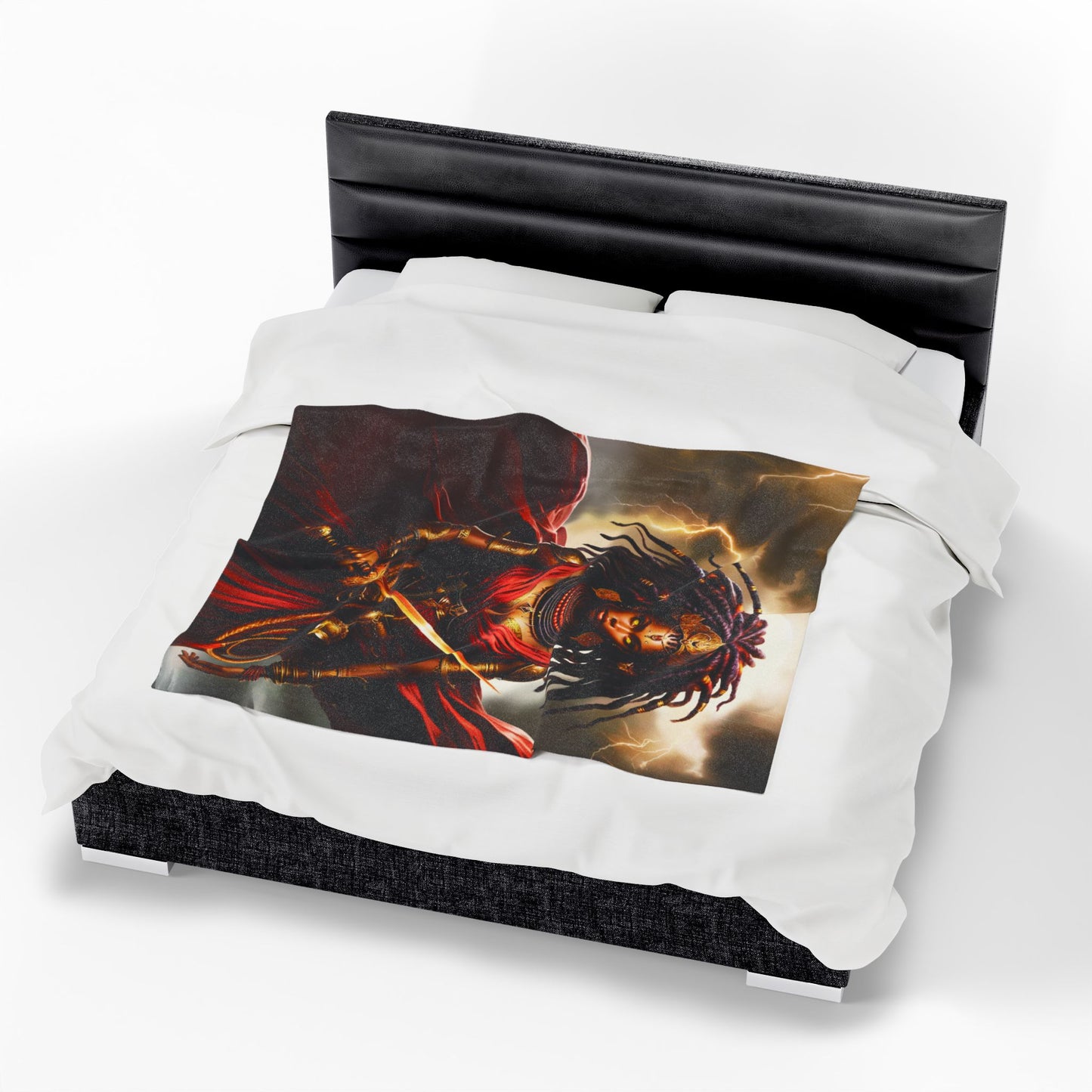 OYA WARRIOR GODDESS | Velveteen Reading Blanket