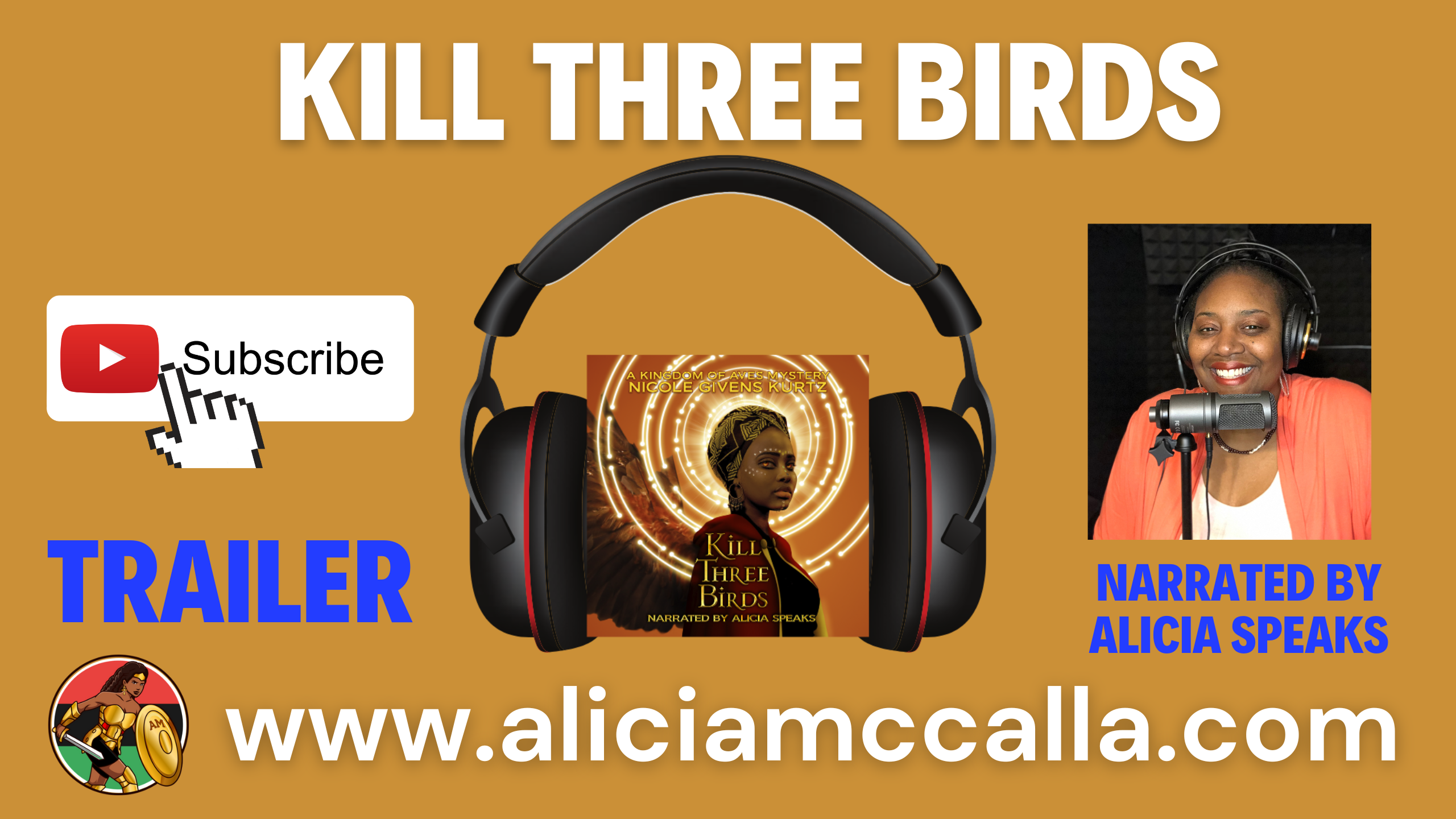 Kill Three Birds Audiobook Sample Narrated by Alicia Speaks