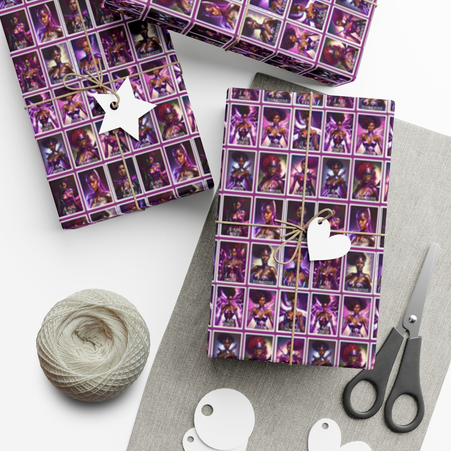 I AM A SUPERHERO | Gift Wrap Paper | Affirmations Accessories