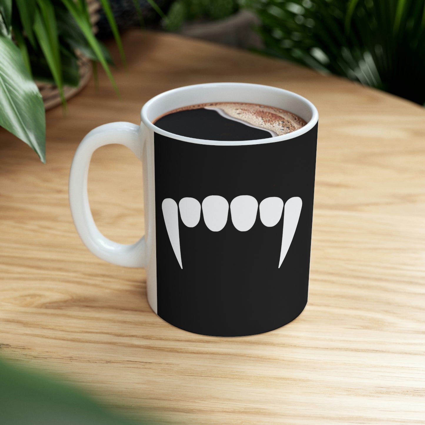 Fangs | Ceramic Mug 11oz | Vampire Mug