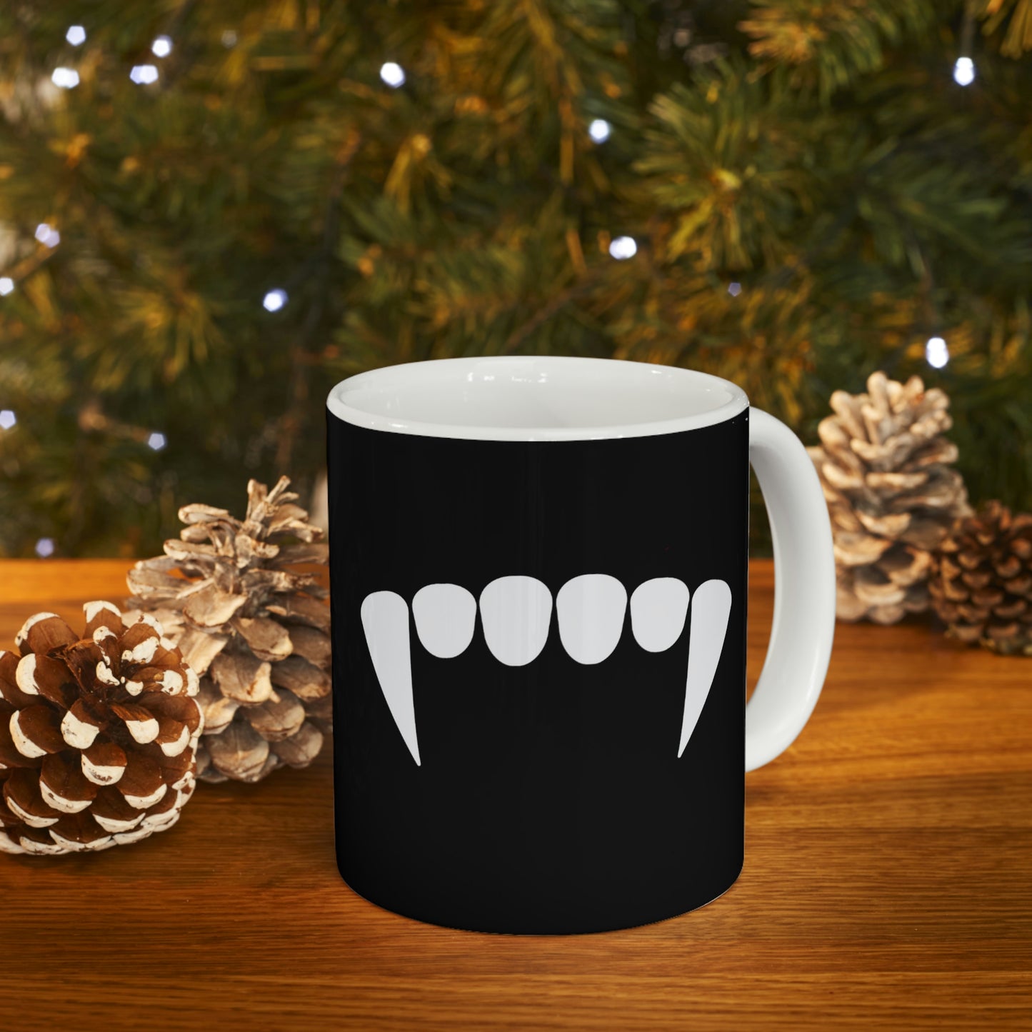 Fangs | Ceramic Mug 11oz | Vampire Mug