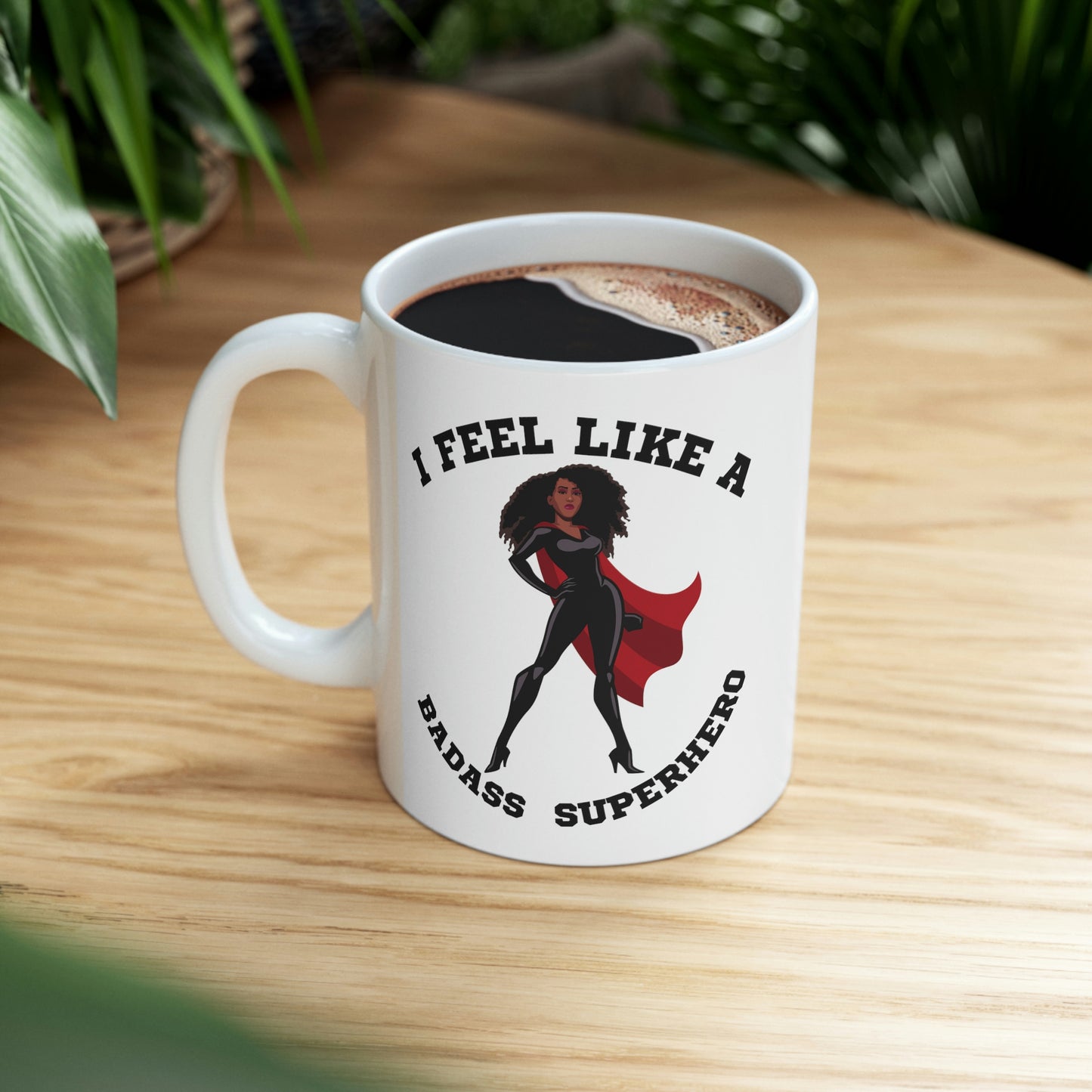 Badass Superhero | Ceramic Mug 11oz | Superhero Lifestyle and Accessories