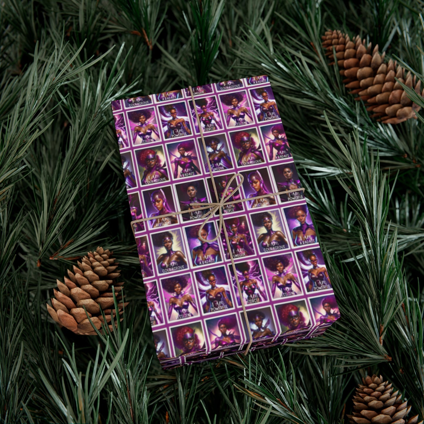 I AM A SUPERHERO | Gift Wrap Paper | Affirmations Accessories