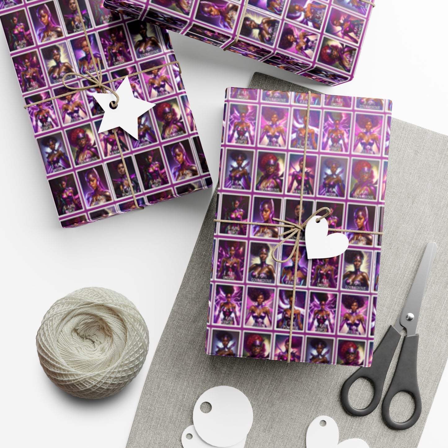 I AM A SUPERHERO | Gift Wrap Paper | Affirmations Accessories