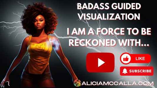 Black Woman Superhero Guided Meditation on YouTube Read By Alicia Speaks