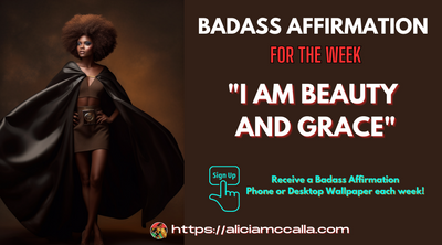 Badass Affirmation of the Week: A Graceful Black Woman Wearing a Cape
