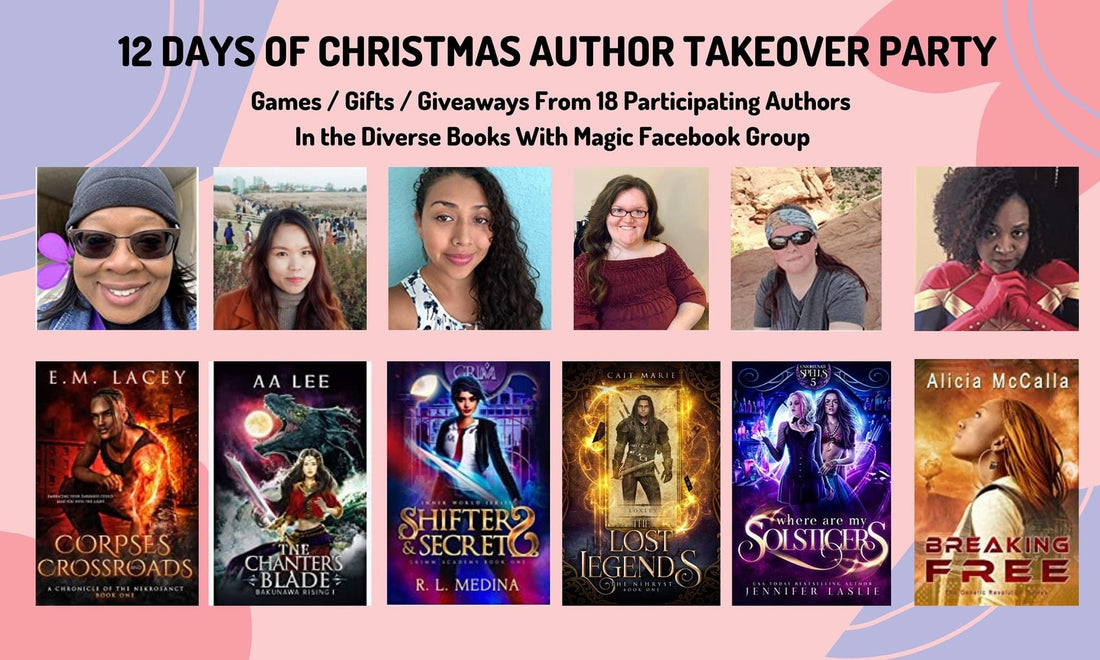 Win a Fairy Face Mask During the 12 Days of Christmas Author Takeover Party