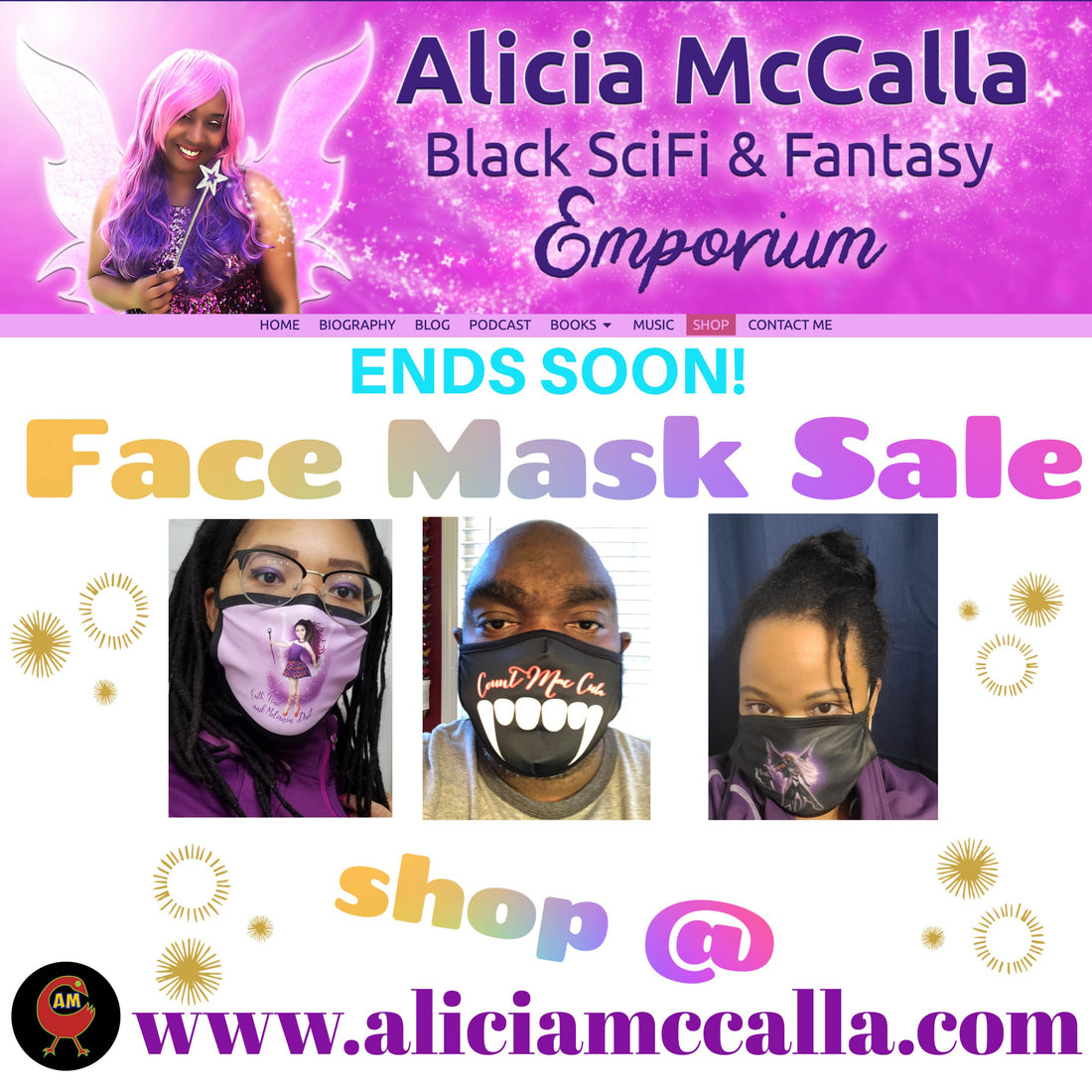 Face Mask Sale Ends Soon!