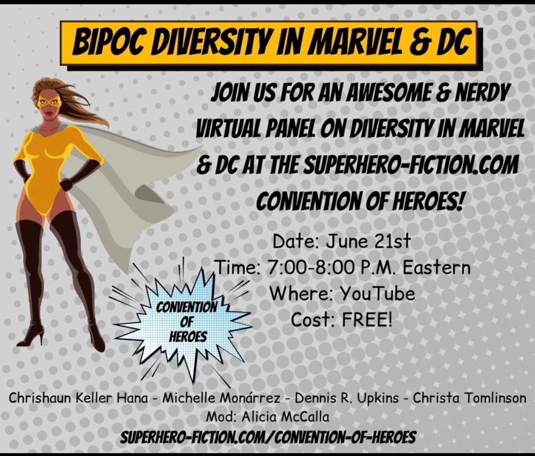 Signal Boost: BIPOC Superheroes in Marvel and DC Superhero Panel Discussion