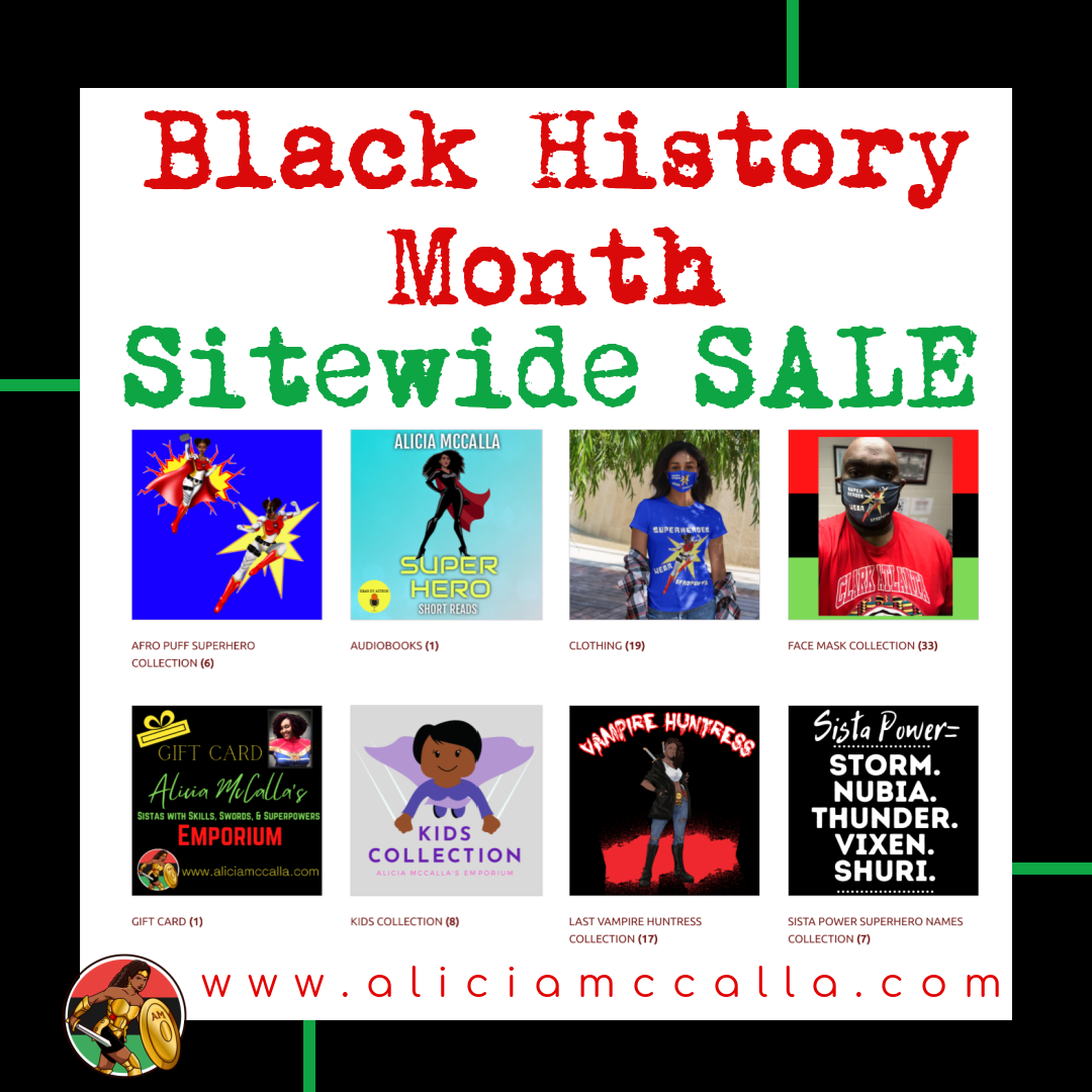 Black History Month Sitewide Sale Ends Soon!