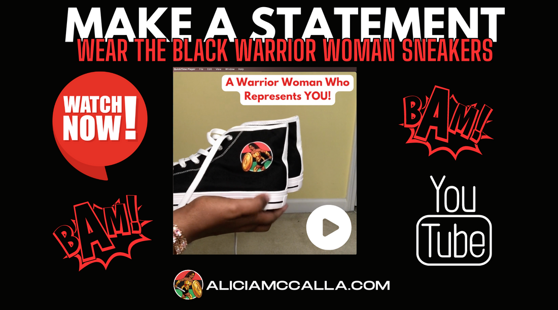 Make a Statement with the Black Warrior Women Sneakers Watch the Video