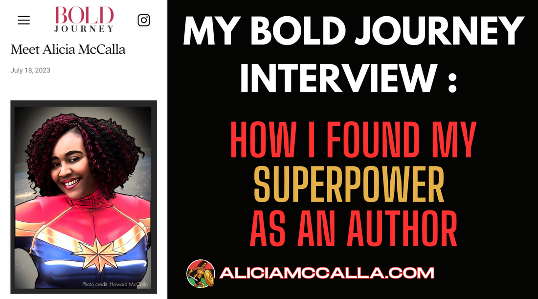 Author Alicia McCalla's Interview with BOLD Journey