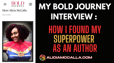 My BOLD Journey Interview: How I Found My Superpower as an Author