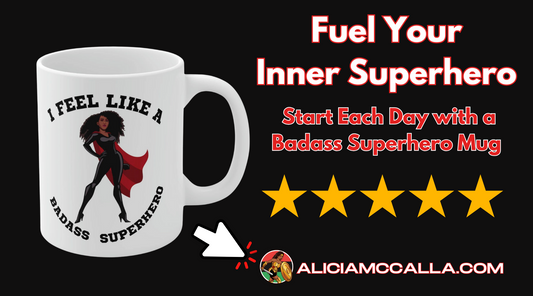 Fuel Your Inner Badass Superhero with this Five Star Mug