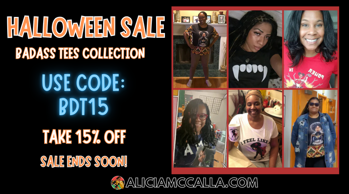 Halloween Sale: 15% Off Badass Tees Collection – Empower Your Style!