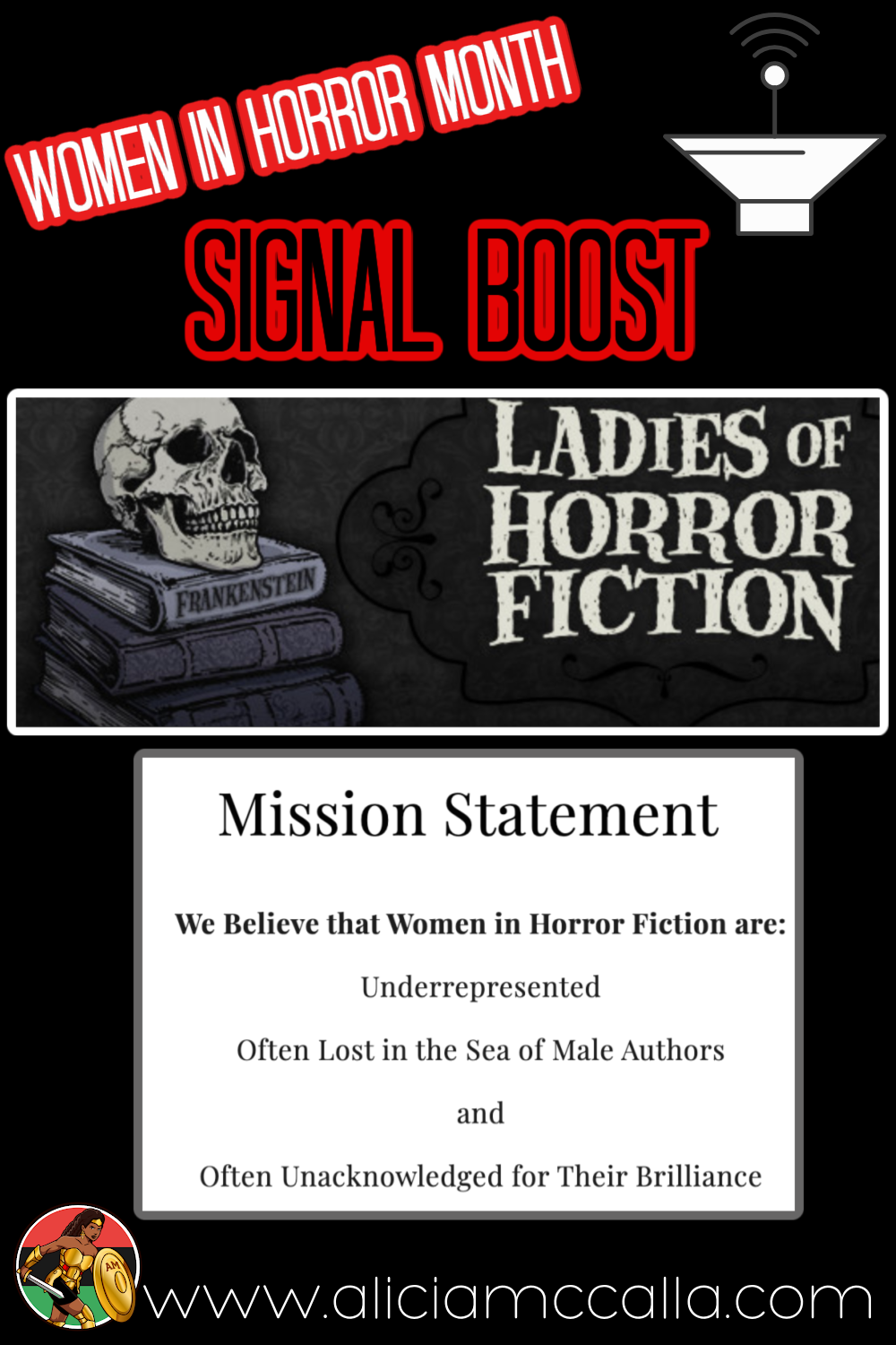 Women in Horror Month: Signal Boost Ladies of Horror Fiction