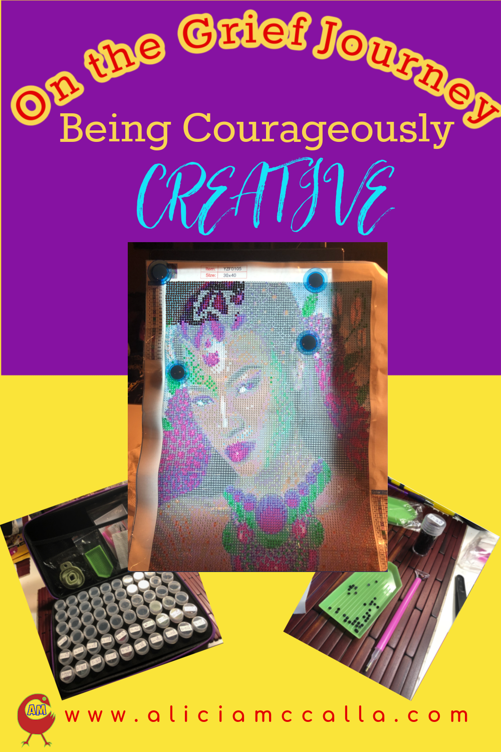 On the Grief Journey: Being Creatively Courageous in Healing
