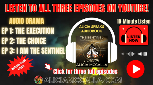 Audio Drama of Chosen By Storm in Three Episodes on YouTube Read By Alicia Speaks