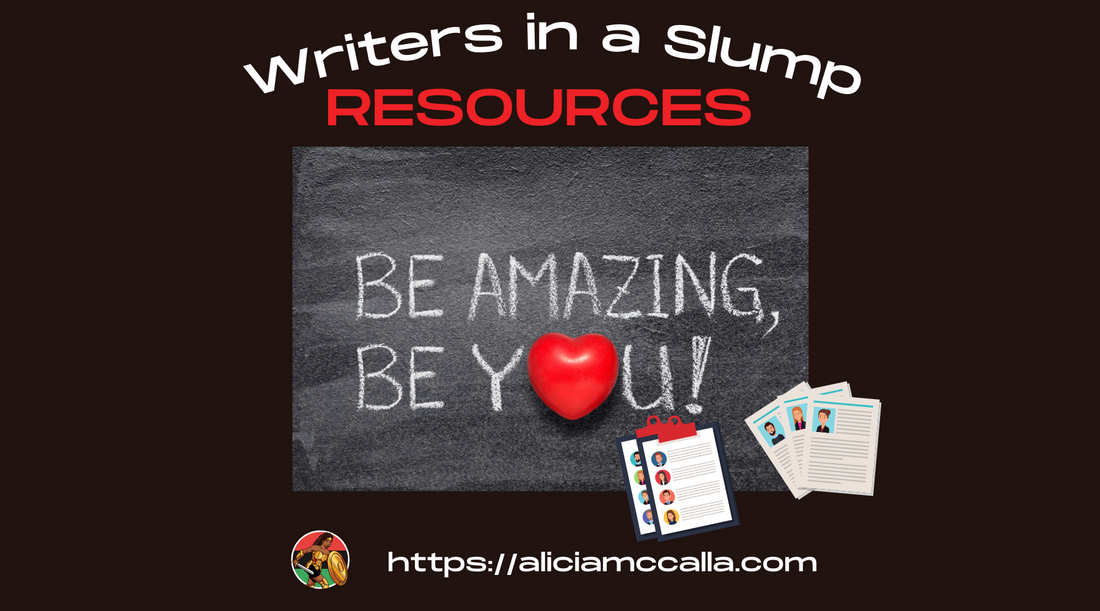 Writers in a Slump Resources for TALC Townhall 