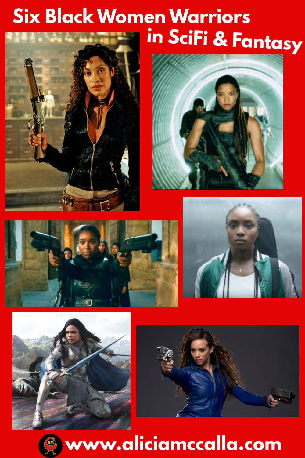 Six Black Warrior Women in Science Fiction & Fantasy